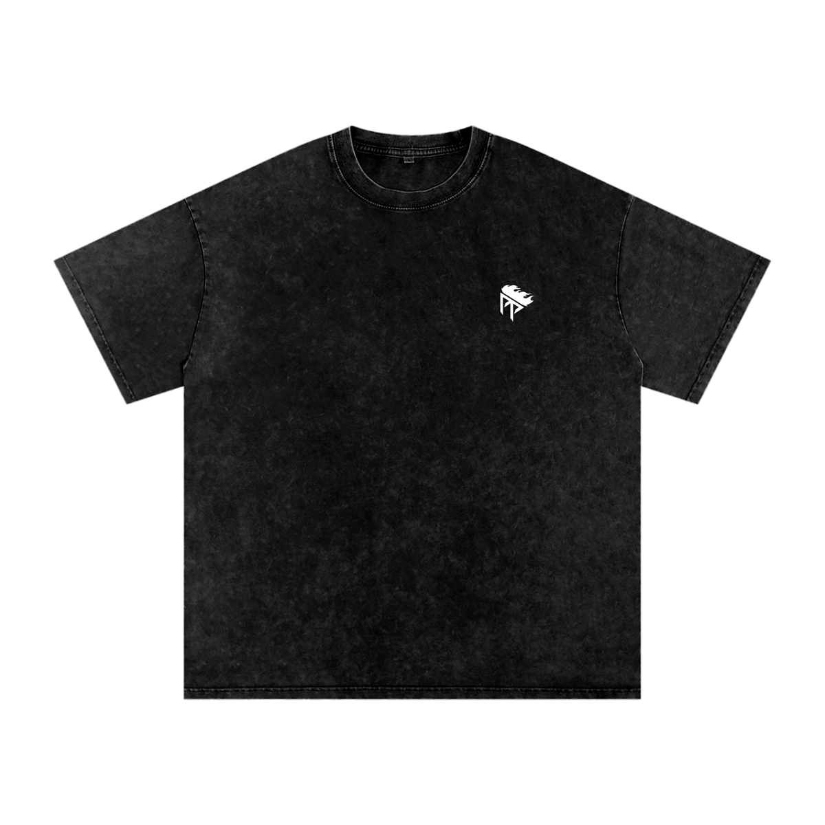 Paint Pro Logo (Left) — Snow Washed Oversized T-Shirt